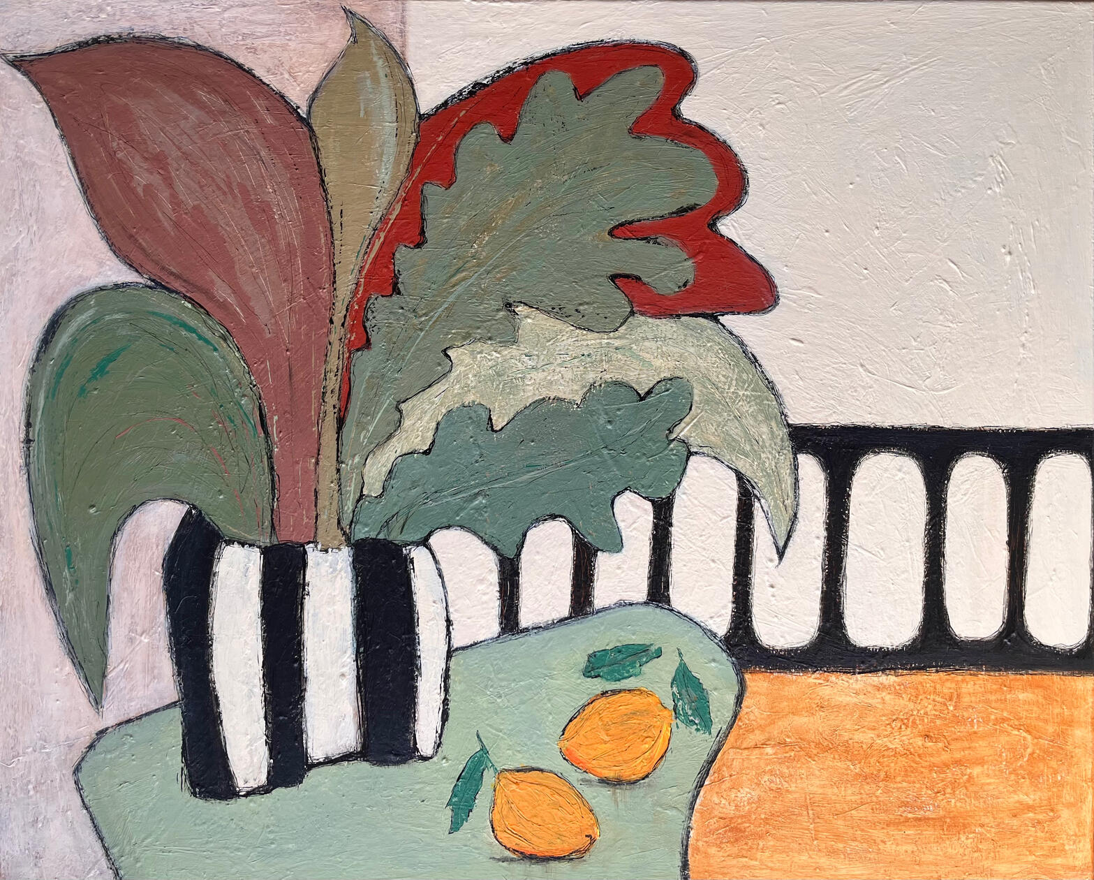 The Balcony, 100x80 cm 850e