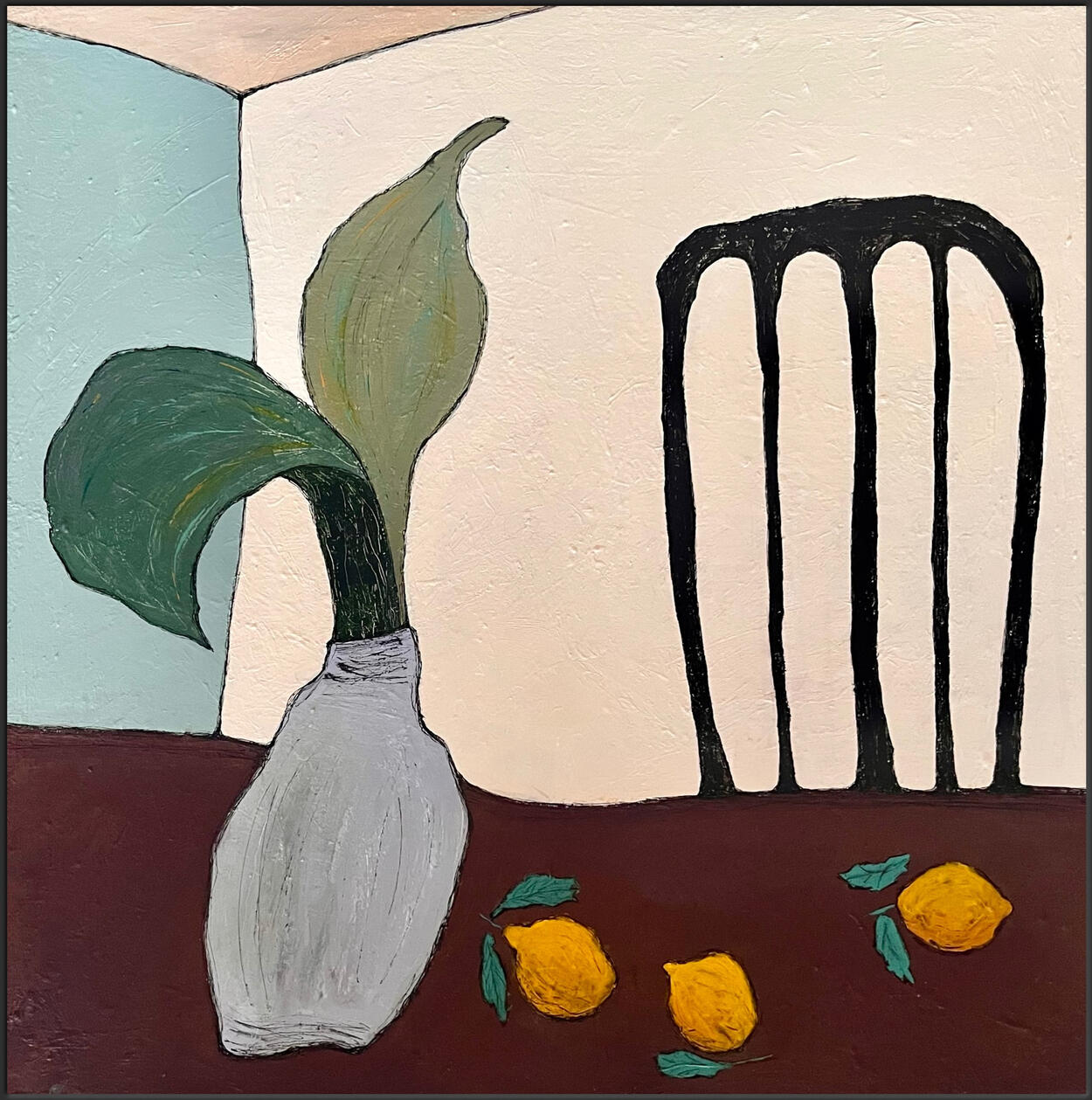 Waiting for You, 90x90x4 cm 850e